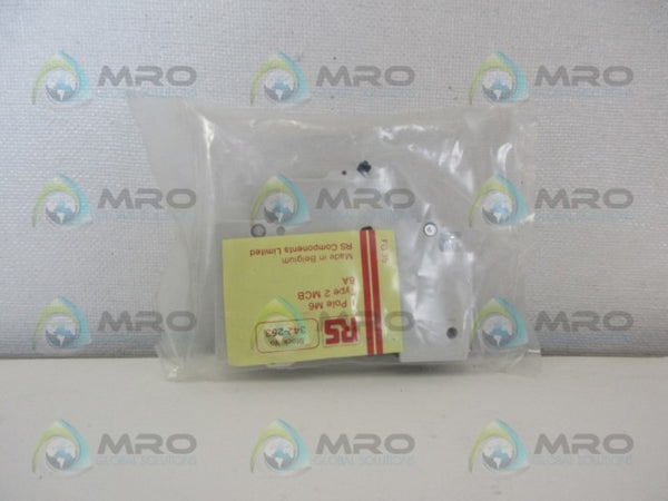RS COMPONENTS M6NCB 1POLE 6AMP CIRCUIT BREAKER NSMP