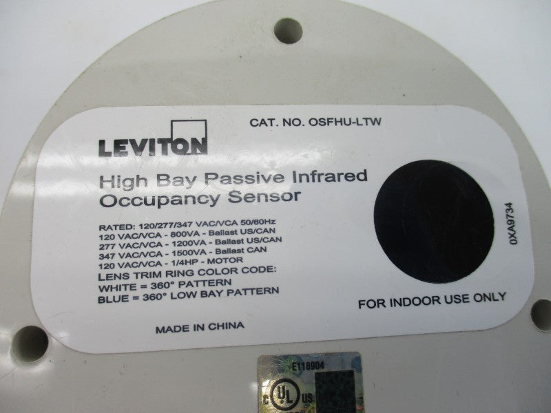 LEVITON OSFHU-LTW 347VAC UNMP