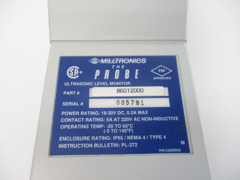 MILLTRONICS 86012000 220V 5A UNMP