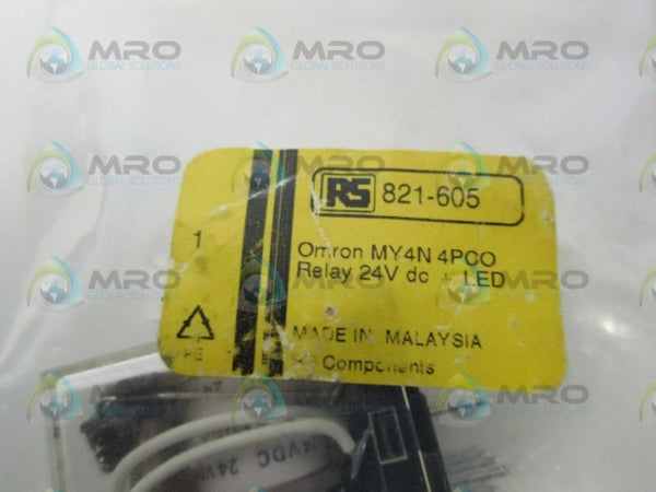 OMRON MY4N 821-605 RELAY 24VDC NSMP