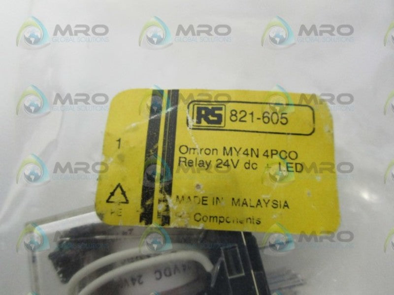 OMRON MY4N 821-605 RELAY 24VDC NSMP