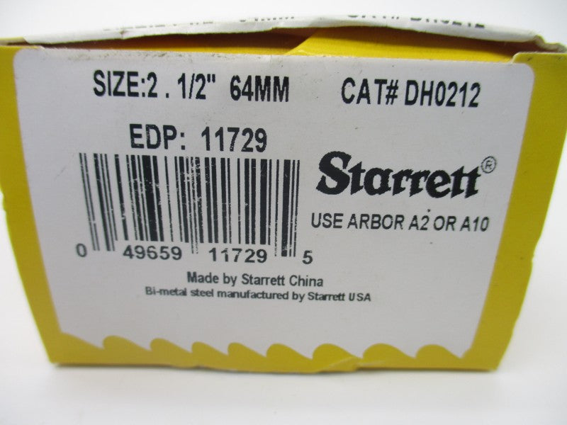 STARRETT DH0212 2-1/2" 64MM NSMP