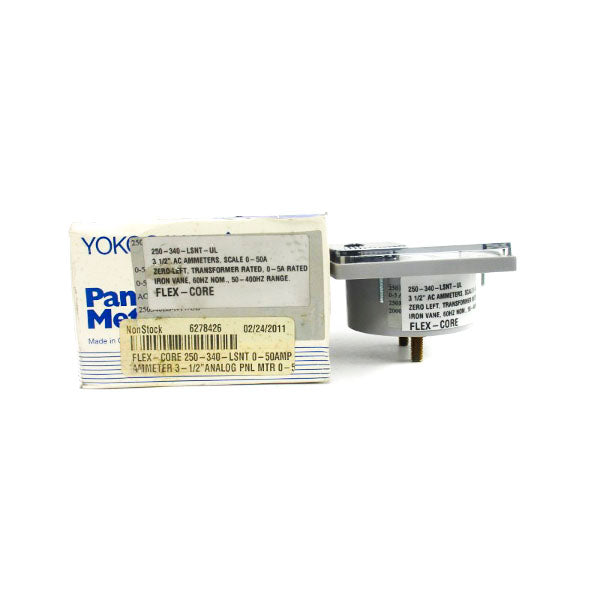 YOKOGAWA 250-340-LSNT-UL 0-50ACA NSMP