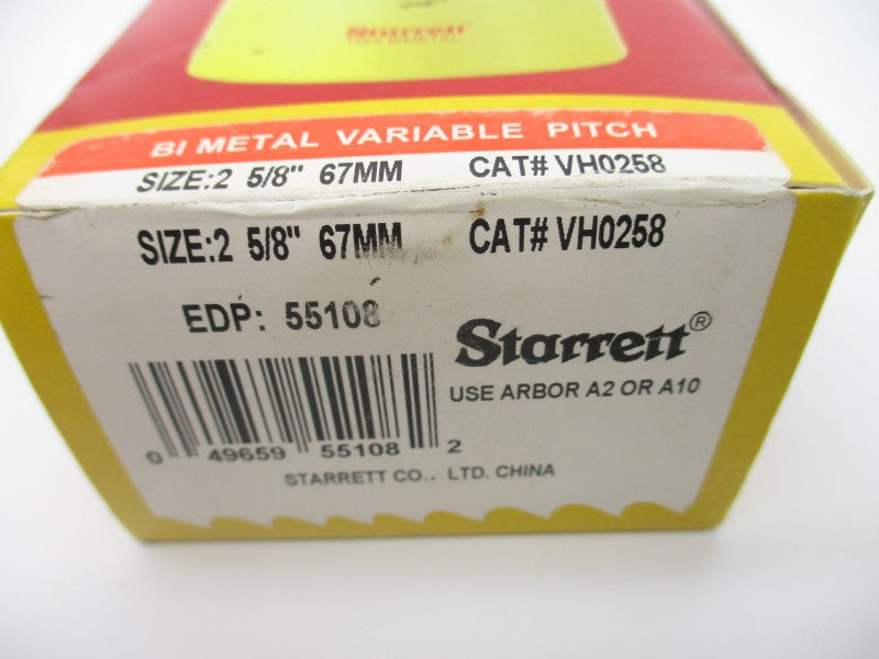 STARRETT VH0258 2-5/8" 67MM NSMP