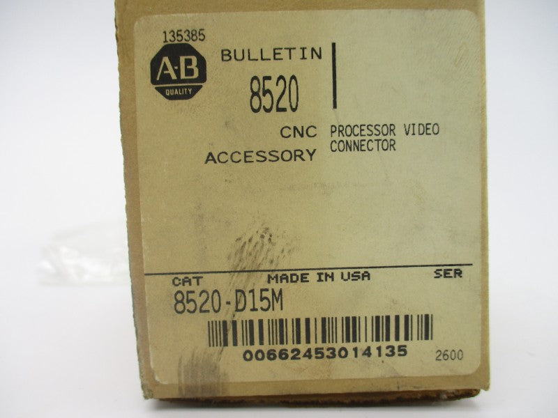 ALLLEN BRADLEY 8520-D15M (BR/WH) NSMP