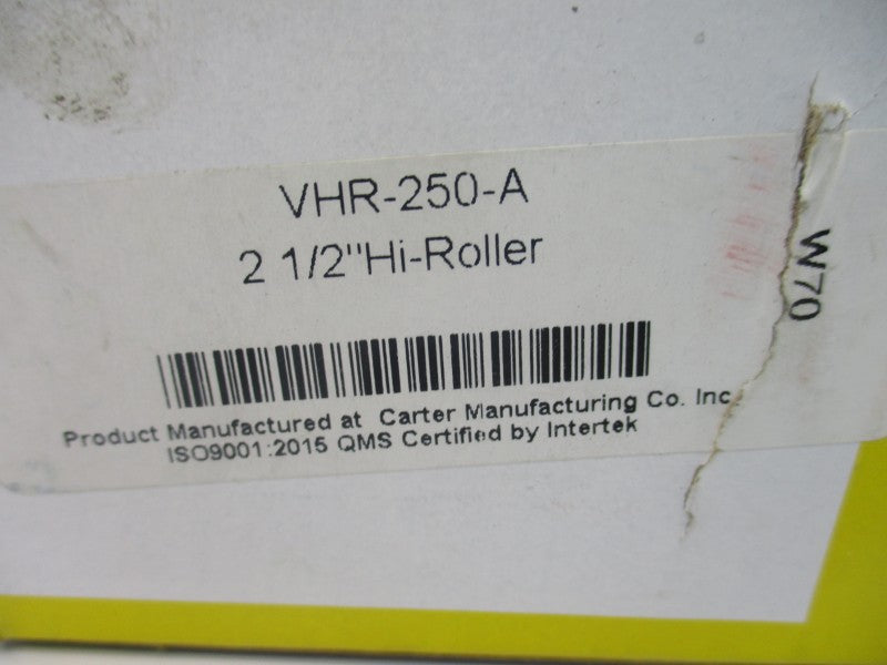 CARTER VHR-250-A 2-1/2" NSMP