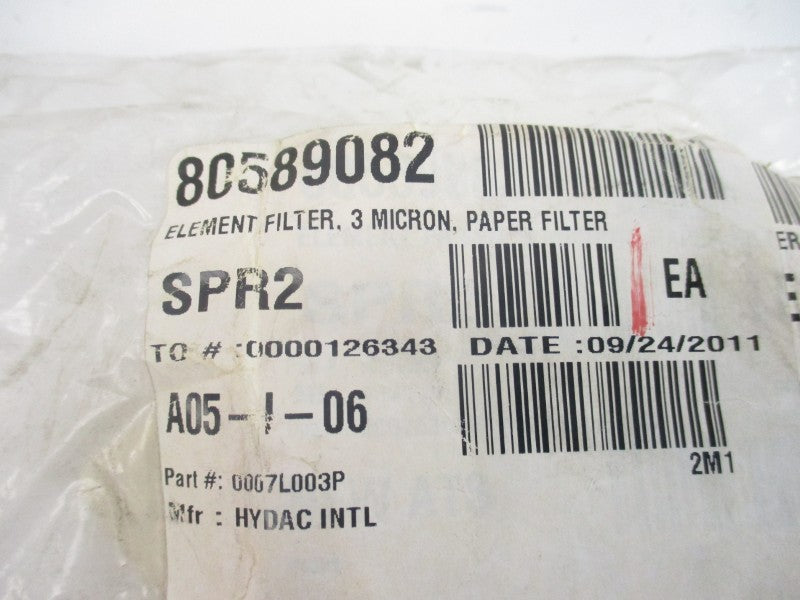 HYDAC 0007L003P NSMP