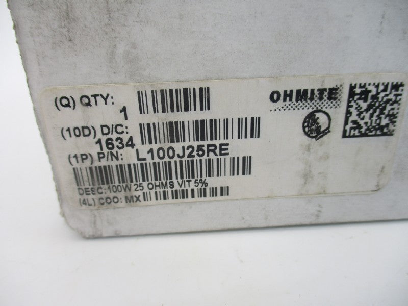 OHMITE L100J25RE NSMP