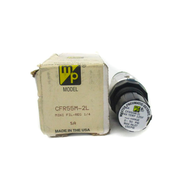 MASTER PNEUMATIC CFR55M-2L 0-50PSI 1/4" NSMP