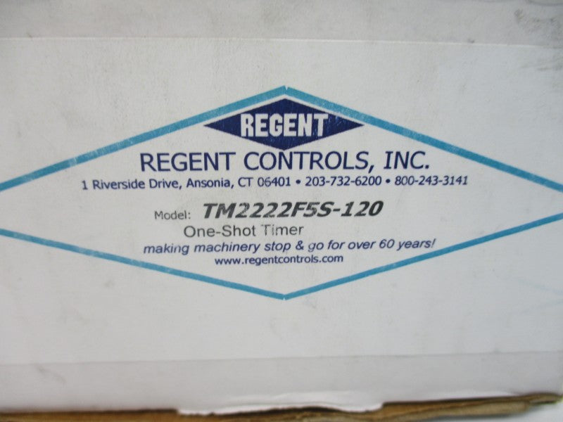 REGENT CONTROLS TM2222F5S-120 120VAC NSMP