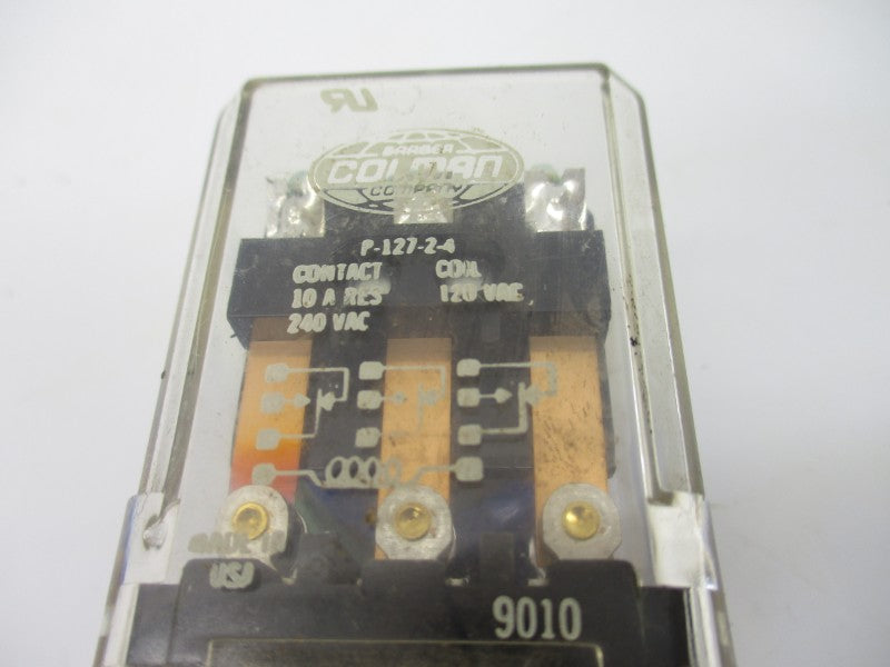 BARBER COLMAN P-127-2-4 120VAC 10A NSNP