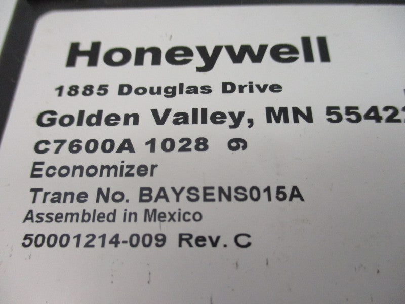 HONEYWELL C7600A1028 REV. C UNMP