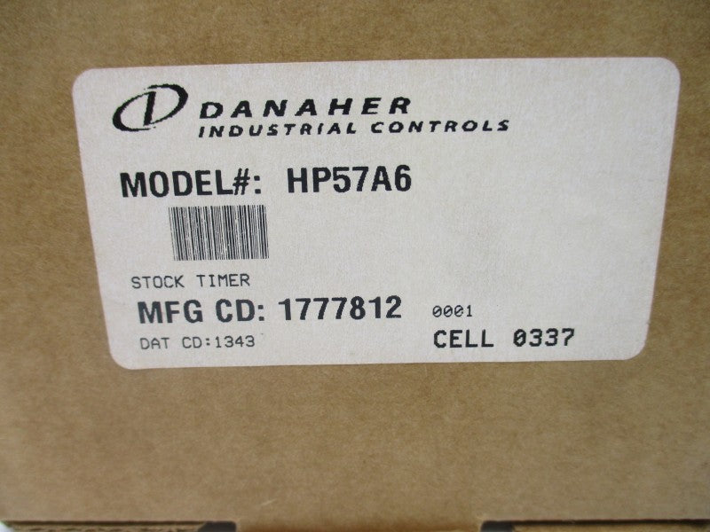 DANAHER HP57A6 0-150MIN NSMP