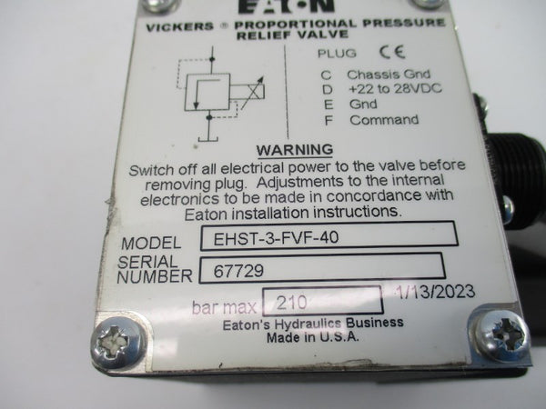 EATON EHST-3-FVF-40 22-28VDC NSNP