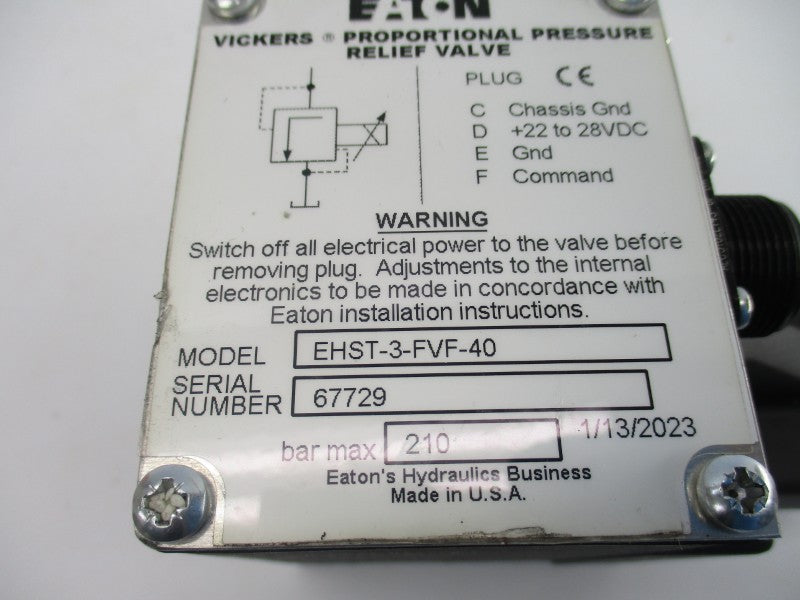 EATON EHST-3-FVF-40 22-28VDC NSNP