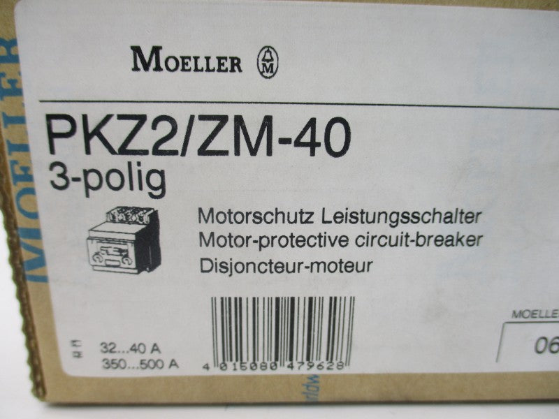 KLOCKNER MOELLER PKZ2/ZM-40 NSMP