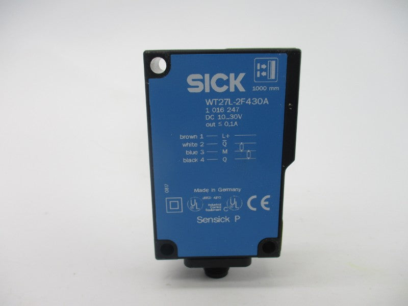 SICK WT27L-2F430A 1016247 10-30VDC 0.1A NSMP