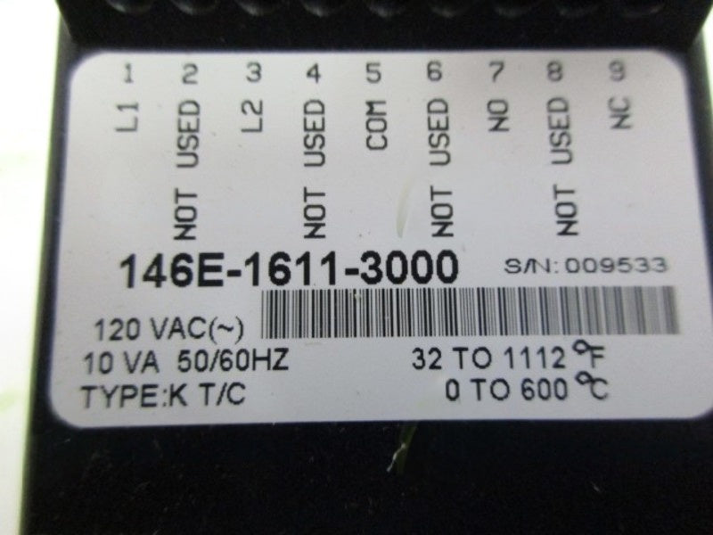 WATLOW 146E-1611-3000 TEMPERATURE CONTROLLER 32/1112F  NSNP