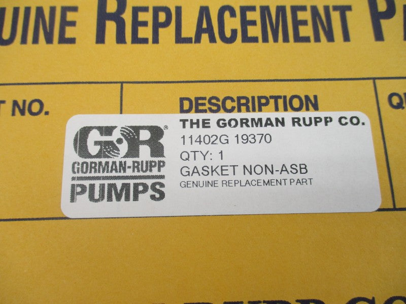 GORMAN-RUPP 11402G 19370 NSMP