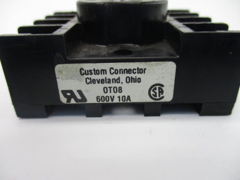 CUSTOM CONNECTOR 0T08 600V 10A NSNP