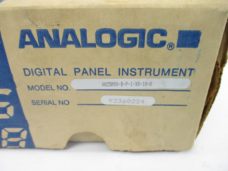ANALOGIC AN25M00-B-P-1-XX-10-X 110VAC NSMP
