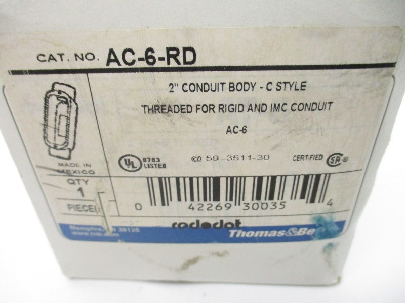 THOMAS & BETTS AC-6-RD NSMP
