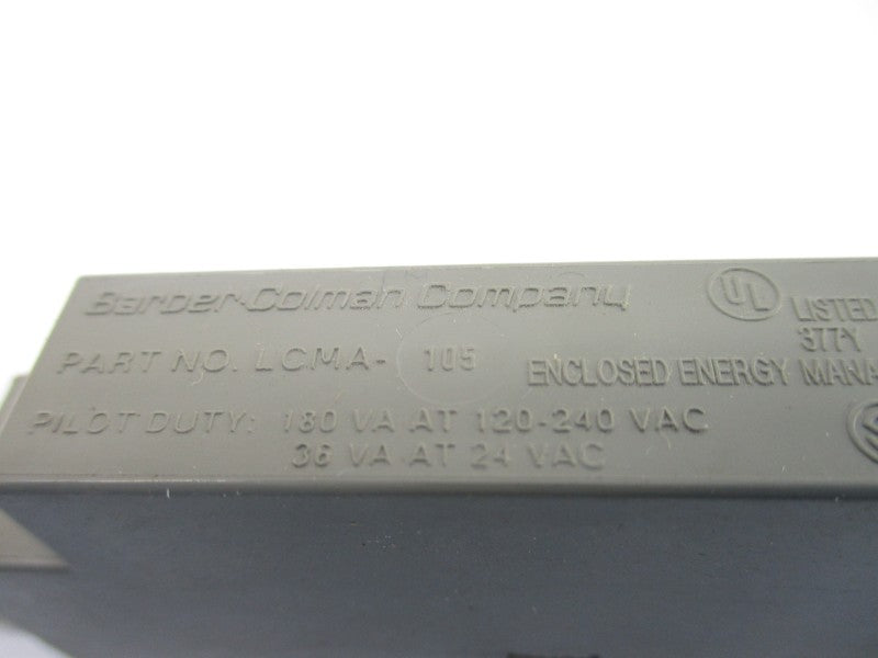 BARBER COLMAN LCMA-105 120-240VAC NSNP