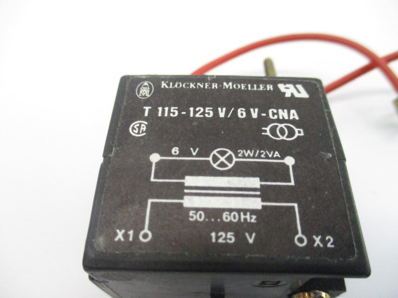 KLOCKNER MOELLER T115-125V/6V-CNA 125V NSNP