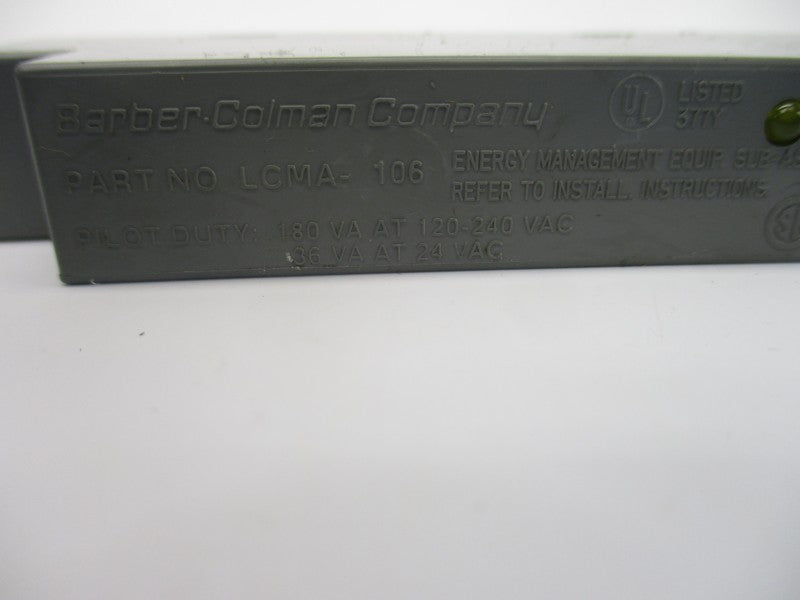 BARBER COLMAN LCMA-106 120-240VAC UNMP