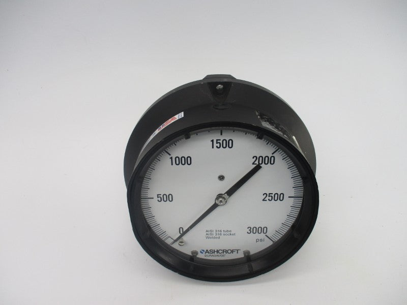 ASHCROFT 60-1379-SS-04B-3000# 0-3000PSI 6" NSNP