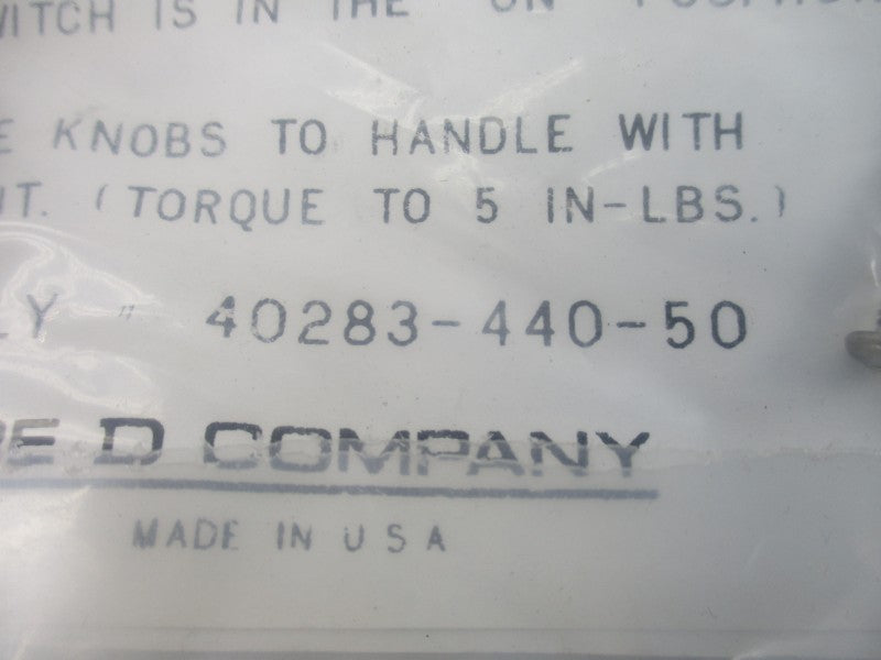 SQUARE D 40283-440-50 NSMP