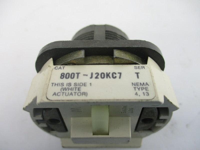 ALLEN BRADLEY 800T-J20KC7 SER. T (AS PICTURED) NSNP