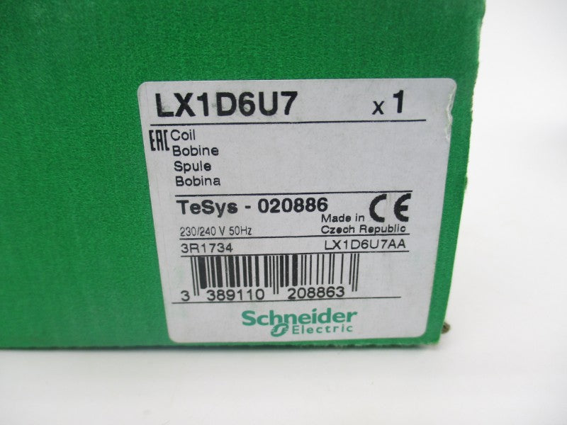 SCHNEIDER ELECTRIC LX1D6U7 230/240V NSMP