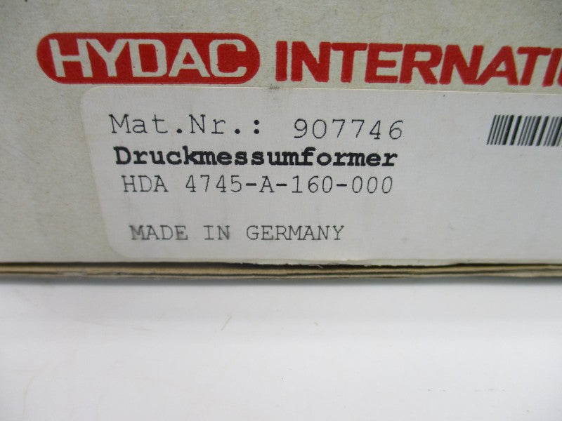 HYDAC 907746 HDA4745-A-160-000 10-30VDC NSMP
