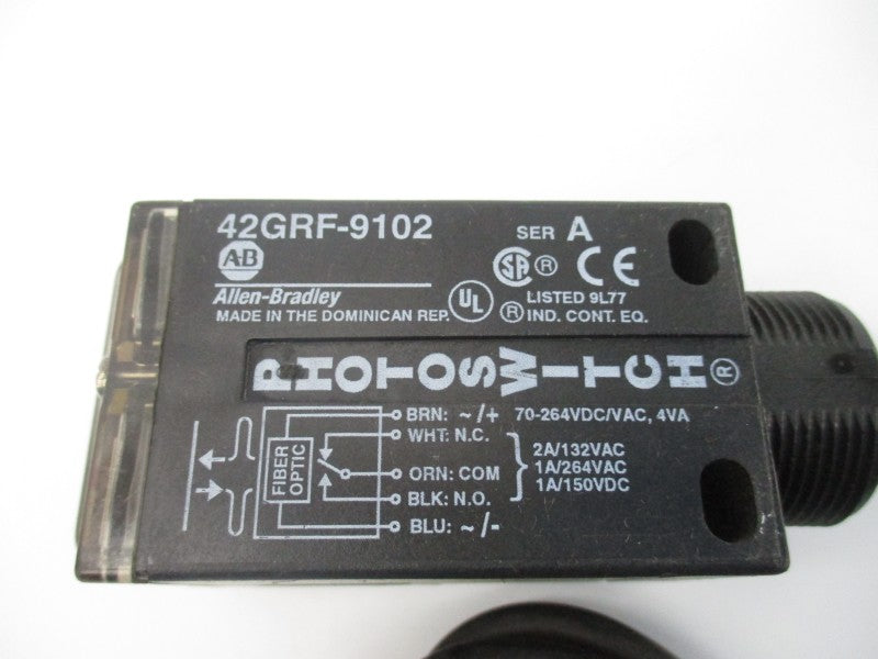 ALLEN BRADLEY 42GRF-9102 SER. A 70-264VAC/DC 2A NSNP