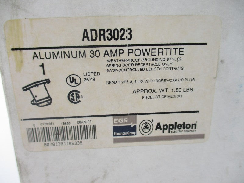 APPLETON ADR3023 600V 30A NSMP