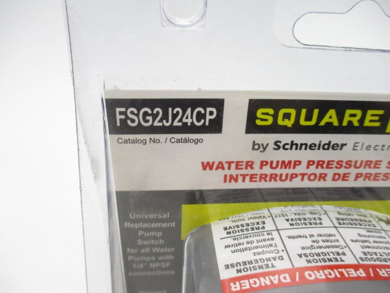 SQUARE D FSG2J24CP 115/230VAC 40-60PSI NSMP