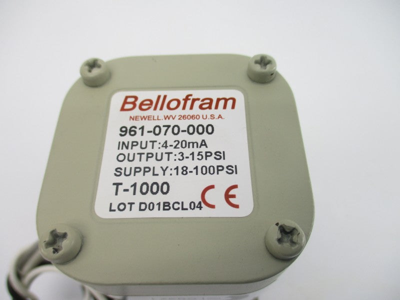 BELLOFARM 961-070-000 18-100PSI NSNP