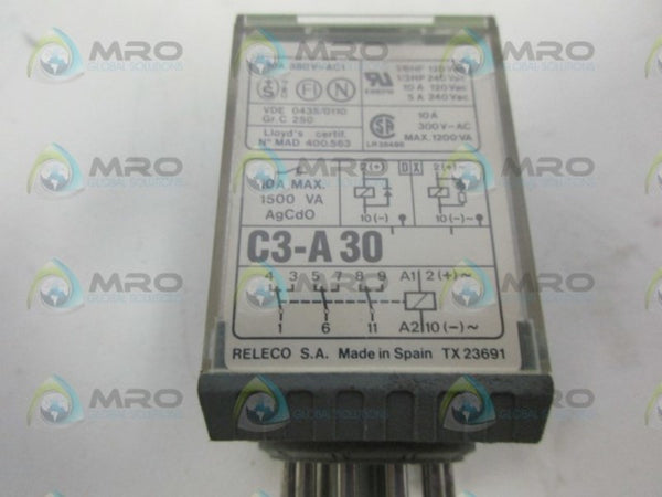RELECO C3-A-30 RELAY UNMP