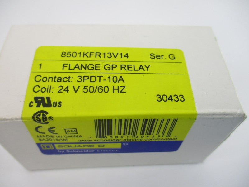 SQUARE D 8501KFR13V14 SER. G 24V 10A NSMP