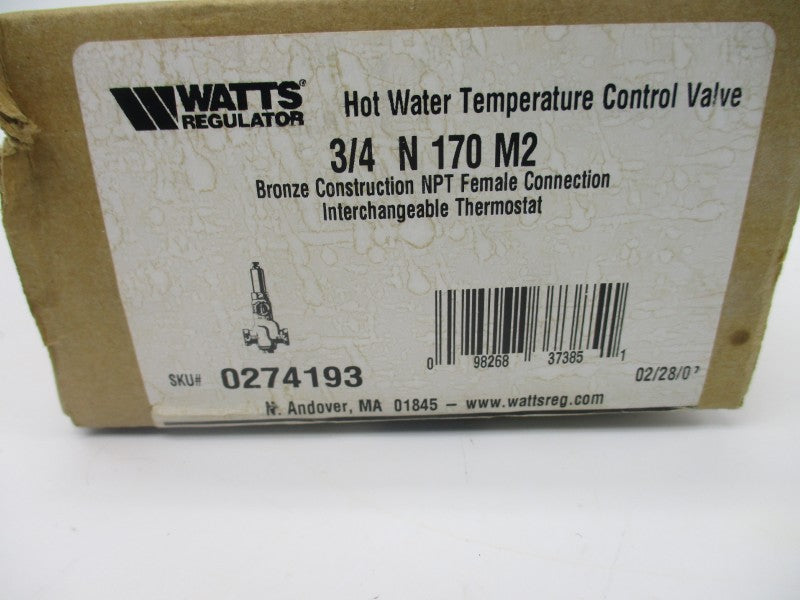 WATTS 3/4N170M2 0274193 NSMP