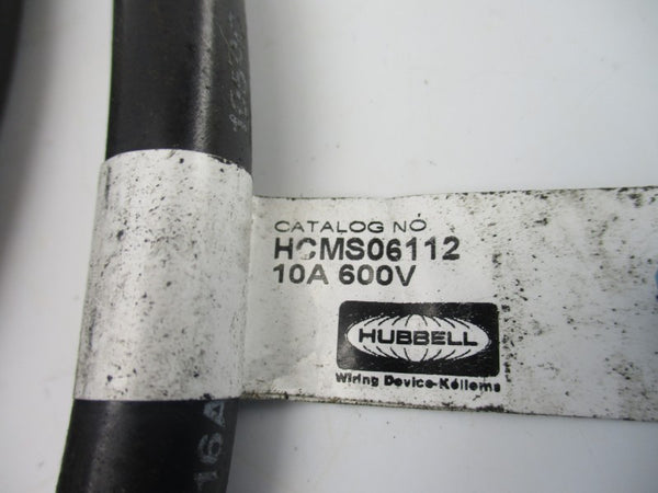 HUBBELL HCMS06112 600V 10A UNMP