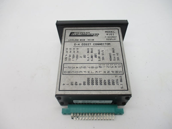 CINCINNATI ELECTROSYSTEMS 4161-3-24 -N12 1004161147 REV. E NSNP