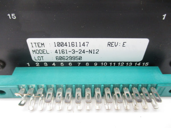 CINCINNATI ELECTROSYSTEMS 4161-3-24 -N12 1004161147 REV. E NSNP