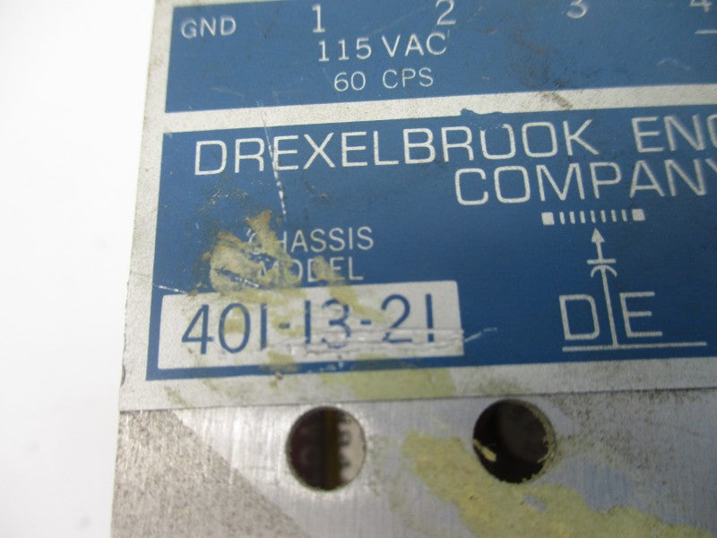 DREXELBROOK 401-13-21 115VAC UNMP