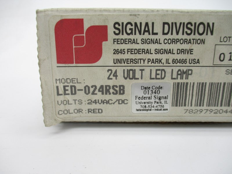 INDUSTRIAL SPARE PART LED-024RSB SER. B 24VAC/DC NSMP