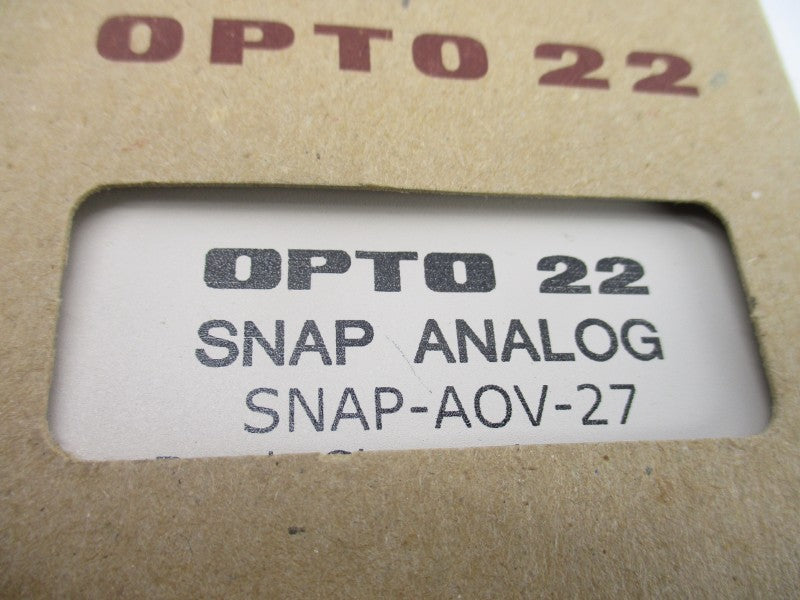 OPTO 22 SNAP-AOV-27 10VDC NSMP