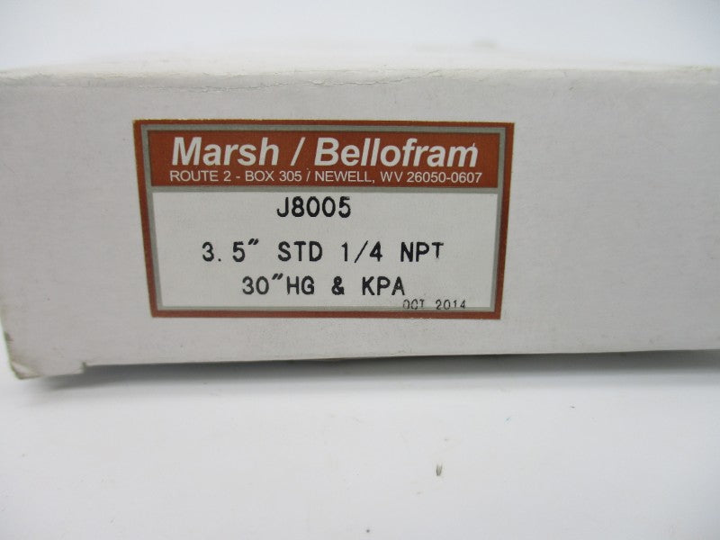 MARSH BELLOFRAM J8005 30"HG NSMP