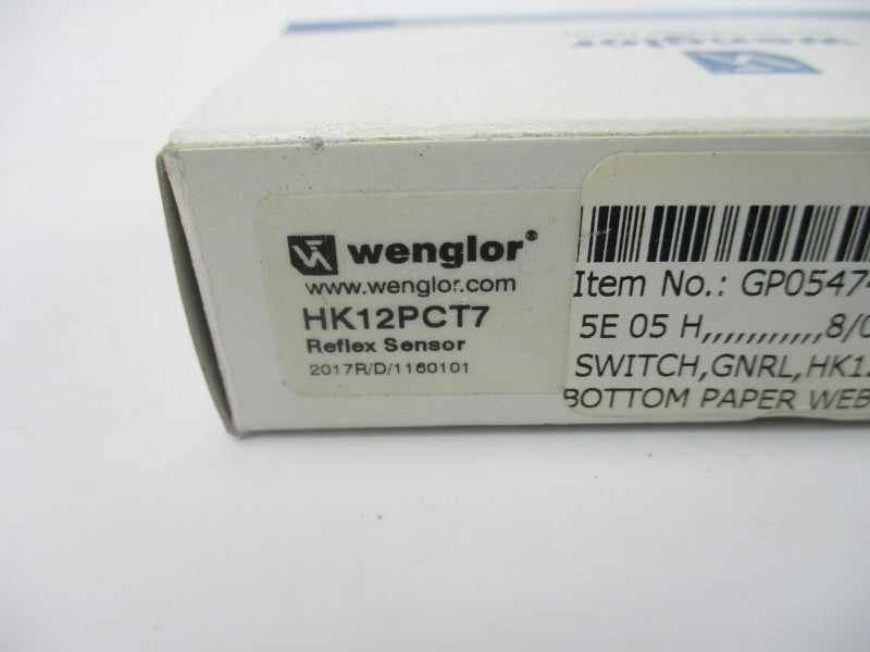 WENGLOR HK12PCT7 10-30VDC NSMP