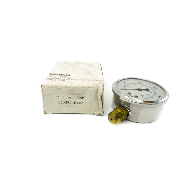 L-AX1/4NPT 0-200PSI NSMP
